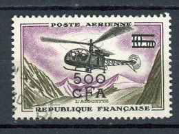 FRANCE SURCHARGÉ CFA -   POSTE AERIENNE - N° Yvert 60 Obli. - Used Stamps