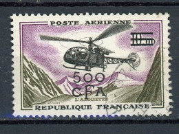 FRANCE SURCHARGÉ CFA -   POSTE AERIENNE - N° Yvert 60 Obli. - Used Stamps