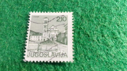 YOGUSLAVYA --1980-89     2.10  DİN       USED - Used Stamps