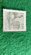 YOGUSLAVYA --1980-89     3.40  DİN       USED - Used Stamps