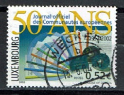 Luxembourg 2003 - YT 1548 - European Newspaper, Journaux Dans Les Différentes Langues - Usati