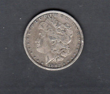 Baisse De Prix USA - Pièce 1 Dollar Morgan Argent 1882 TTB/VF KM.110 - 1878-1921: Morgan