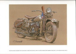 Art Print Czech Republic Harley Davidson 2015 - Drawings