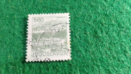 YOGUSLAVYA --1980-89     5.60  DİN       USED - Used Stamps