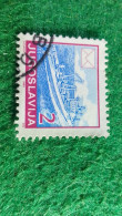 YOGUSLAVYA --1980-89     2  DİN       USED - Used Stamps