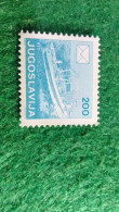 YOGUSLAVYA --1980-89     200  DİN       USED - Used Stamps