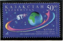 Kazakhstan 1998 . Space (Woman:Vostok-6). 1v. Michel # 215 - Kazakhstan