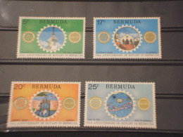 BERMUDA - 1974 ROTARY 4 VALORI - NUOVO(++) - Bermuda