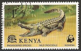 Kenya 1977 - Mi 88 - YT 87 ( WWF - Wild Fauna : Nile Crocodile ) - Altri & Non Classificati