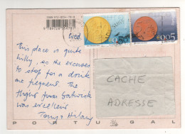 Timbre , Stamp " Monnaie : EURO " Sur CP , Carte , Postcard Du 09/05/2003 - Cartas & Documentos