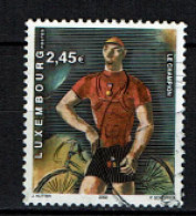 Luxembourg 2002 - YT 1530 - Tour De France, Le Champion 1932, Tableau - Vélo, Cycle, Bicycle, Fahrrad - Used Stamps