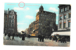 Brussel Entrée Du Boulevard Du Nord Bruxelles Htje - Cafés, Hôtels, Restaurants