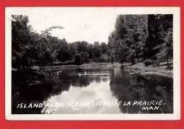 CANADA MANITOBA ISLAND PARK SCENE PORTAGE LA PRAIRIE   RP - Autres & Non Classés