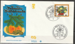 Berlin FDC1974 Mi-Nr. 481 Weihnachten  (d 4447 ) Günstige Versandkosten - 1971-1980