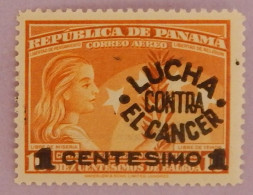 PANAMA YT PA 107 NEUF**MNH "LUTTE CONTRE LE CANCER" ANNÉE 1949 - Panamá