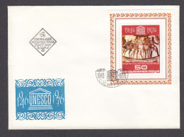 Bulgaria 1976 - 30 Years UNESCO, Mi-Nr. Bl. 69, FDC - FDC