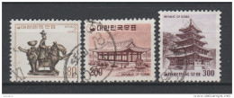 A09844)Korea-S. 1090 - 1092 Gest. - Corea Del Sur