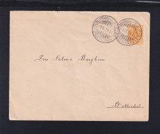 Finland Umschlag 1899 Gelaufen - Entiers Postaux