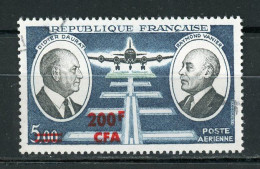 FRANCE SURCHARGÉ CFA -   POSTE AERIENNE - N° Yvert 62 Obli. - Used Stamps