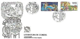 Brazil & FDC Cordel Literature, Lubrapex'86, Rio De Janeiro 1986 (9699) - Esposizioni Filateliche