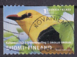 Finnland Marke Von 2001 O/used (A3-51) - Used Stamps