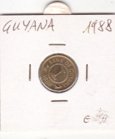 GUYANA 1 CENT  ANNO 1988 COME DA FOTO - Guyana