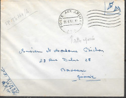 Lettre Empreinte Mécanique Klussendorff Poste Aux Armées / A.F.N. 23.6.58 Du SP 86.764 A - War Of Algeria