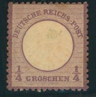 1872, BRUSTSCHILD Ungebraucht  Michelnummer 1 - Neufs