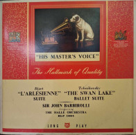 Bizet -  "L'Arlesienne" Suite  /Tchaikovsky -  "Swan Lake" Ballet Suite -  Sir John Barbirolli, Hallé Orchestra – 25 Cms - Spezialformate