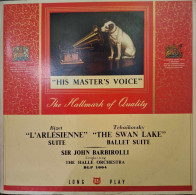Bizet -  "L'Arlesienne" Suite  /Tchaikovsky -  "Swan Lake" Ballet Suite -  Sir John Barbirolli, Hallé Orchestra – 25 Cms - Speciale Formaten