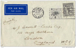 _R930 : Y.&T.N° A7 : /  Brief > London England W.C.1 - Storia Postale