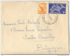 _R929 : Y.&T.N° A9 & 110 : /  Brief > Ixelles-Bruxelles - Storia Postale