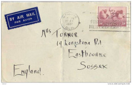 _R928 : Y.&T.N° A5 : /  Brief > Eastbourne Sussex - Lettres & Documents