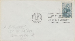 Canada 1968 Cavelier De La Salle 1v FDC (CN178) - 1961-1970