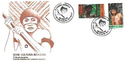 Brazil & FDC Ndigenous Culture, Yanomami Tribe, Brasília 1991 (6868) - American Indians