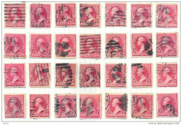 -Le916:lotje Van 56 Zegels  USA ..Y.&T.N° 71 : 1890-93 G.Washington... - Used Stamps