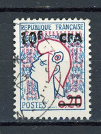 FRANCE SURCHARGÉ CFA - MARIANNE - N° Yvert 349A Obli. - Used Stamps