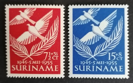 Suriname - Nrs. 321 + 322 (postfris) - Suriname ... - 1975