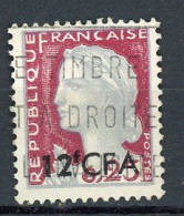 FRANCE SURCHARGÉ CFA - MARIANNE - N° Yvert 350 Obli. - Used Stamps