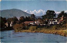 CPM Kathmandu Pasupathinath Temple And Ganesh Himal Mountains NEPAL (1182500) - Nepal