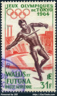 WALLIS ET FUTUNA : POSTE AERIENNE JO TOKYO N° 21 AVEC CACHET DU PREMIER JOUR - Used Stamps