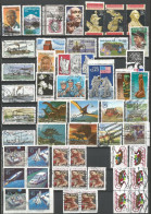 USA HIGH QUALITY 1989 Yearset - Selection Of Used Stamps Of The Year - # 50 VFU Pcs - Including HV Pairs IMPERFORATED - Volledige Jaargang