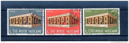 A19732)Vatikan 547 - 549 Gest. - Used Stamps