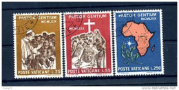 A19733)Vatikan 550 - 552 Gest. - Used Stamps
