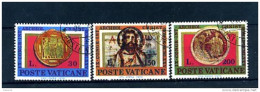 A19794)Vatikan 664 - 666 Gest. - Used Stamps