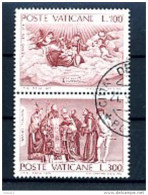 A19807)Vatikan 678 - 679 Paar Gest. - Used Stamps