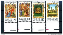 A19841)Vatikan 739 - 742 Gest. - Used Stamps