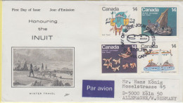 Canada 1978 Honouring The Inuit FDC (CN180C) - 1971-1980