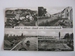 Weil,   Schöne  Ansichtskarte Um 1960 - Weil Am Rhein