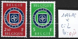 BELGIQUE 1094-95 * Côte 2 € - NATO